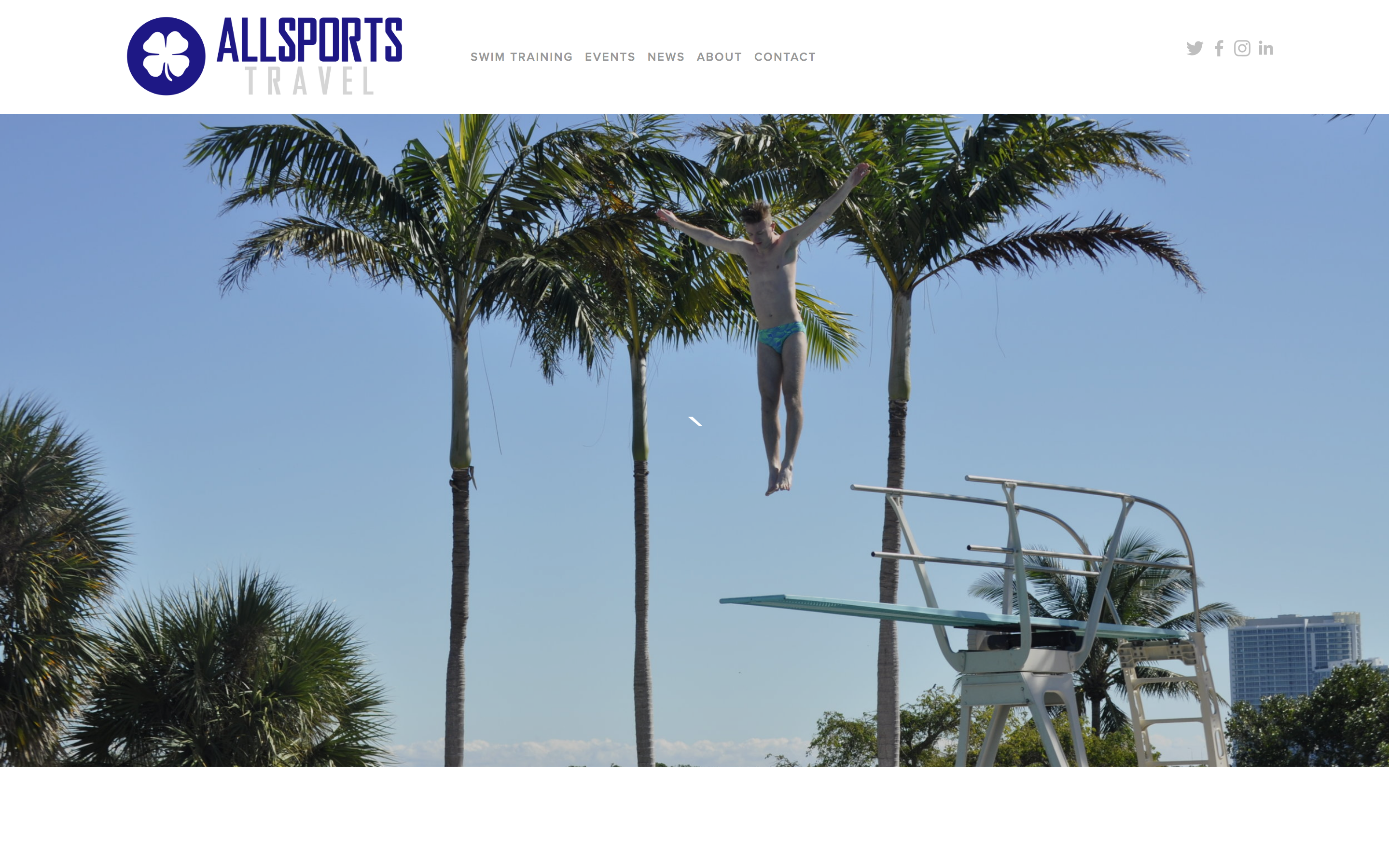 All Sports International - Website Design by CodeBond