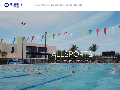 All Sports International website by CodeBond